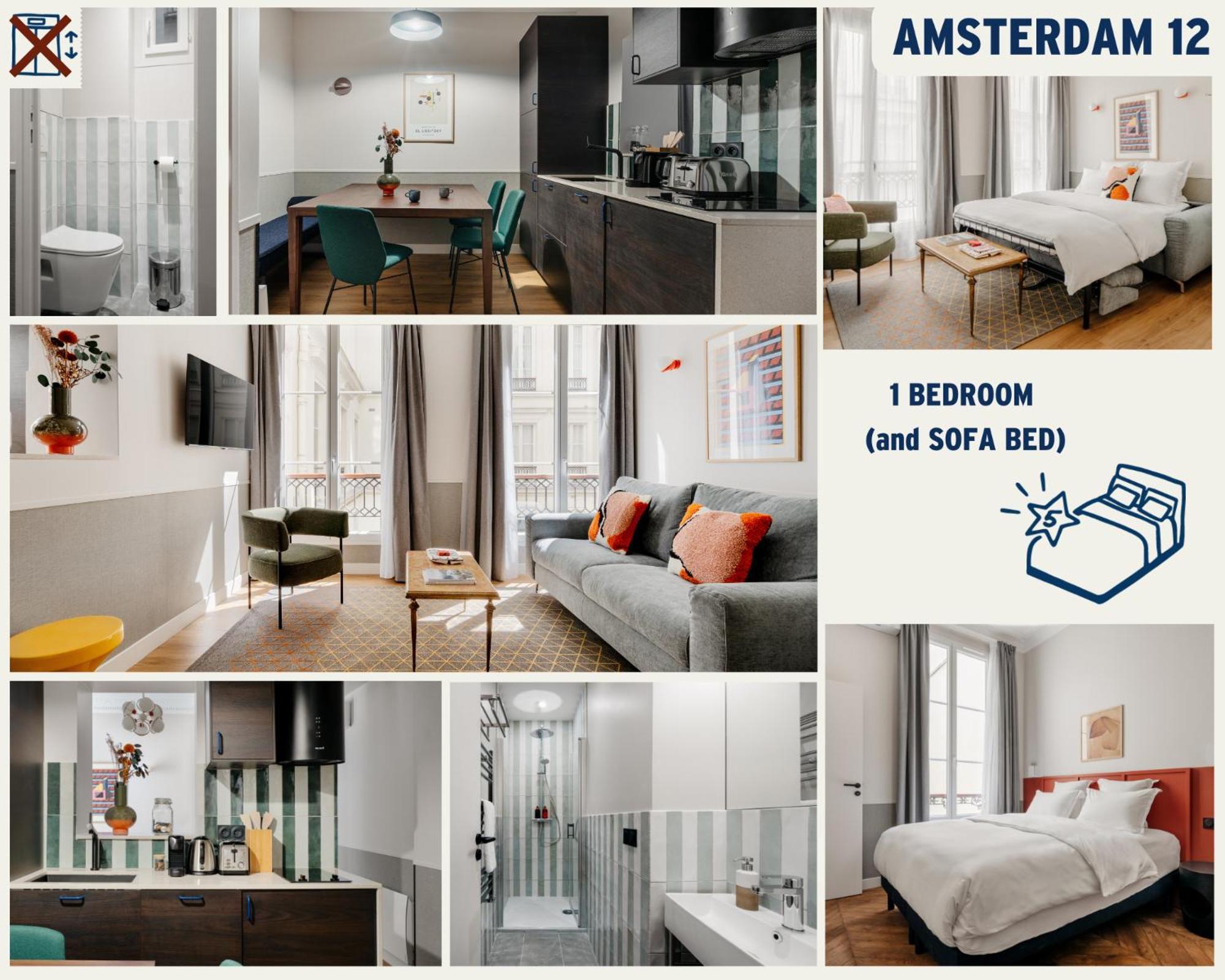 Edgar Suites Saint-Lazare - Amsterdam 파리 외부 사진